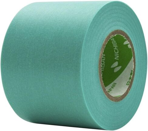Nichiban Masking Tape, 7 Rolls, 0.7 inches (18 mm) x 6.7 ft (18 m) 222H-18 Green in Kuwait