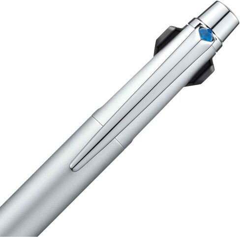 Mitsubishi Pencil SXE3300007.26 Jetstream Prime Tri-Color Ballpoint Pen, 0.7, Silver in Saudi Arabia