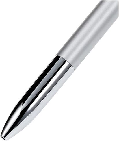 Mitsubishi Pencil SXE3300007.26 Jetstream Prime Tri-Color Ballpoint Pen, 0.7, Silver in Saudi Arabia