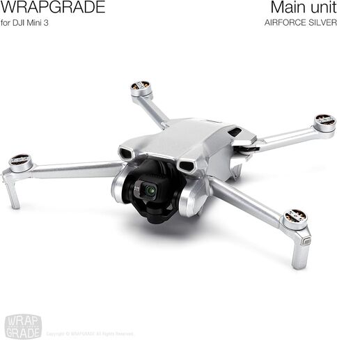 WRAPGRADE Skin Stickers Compatible with DJI Mini 3 | Main Unit (Stratosphere Blue) in Saudi Arabia