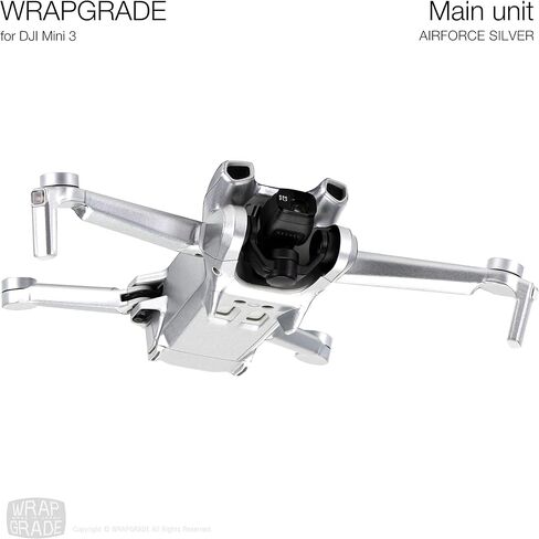 WRAPGRADE Skin Stickers Compatible with DJI Mini 3 | Main Unit (Stratosphere Blue) in Saudi Arabia
