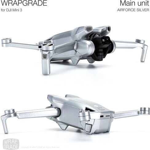 WRAPGRADE Skin Stickers Compatible with DJI Mini 3 | Main Unit (Stratosphere Blue) in Saudi Arabia