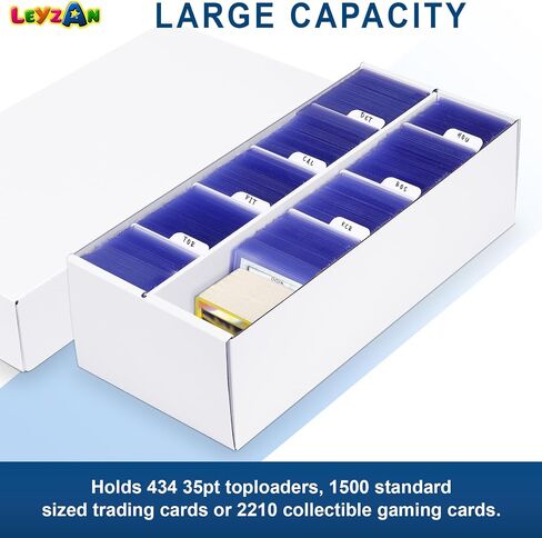 2 Row Trading Card Storage Box, 2 Pack in Saudi Arabia