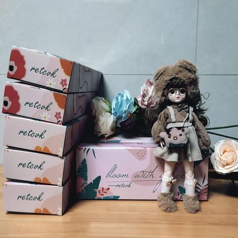 1/6 BJD Ball Jointed Blythe Smart Doll With Clothes - Anime Kawaii Myou Doll (Zongcha) in Saudi Arabia