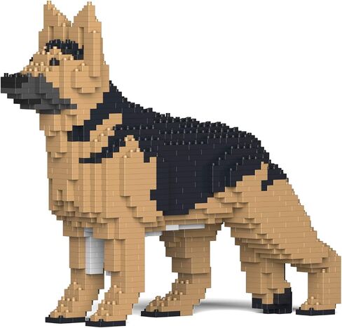 Jekca German Shepherd 01S-M01 | لبنات البناء البلاستيكية | سن 14+ in Saudi Arabia