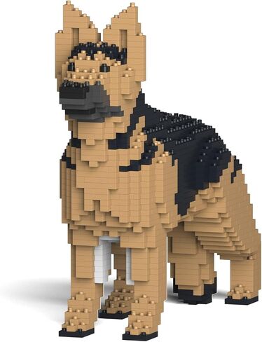 Jekca German Shepherd 01S-M01 | لبنات البناء البلاستيكية | سن 14+ in Saudi Arabia