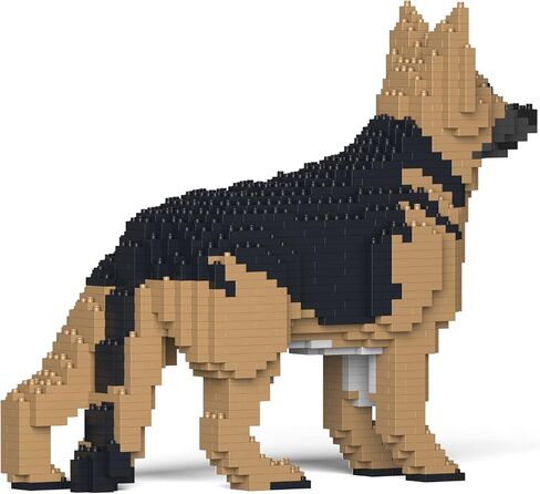 Jekca German Shepherd 01S-M01 | لبنات البناء البلاستيكية | سن 14+ in Saudi Arabia
