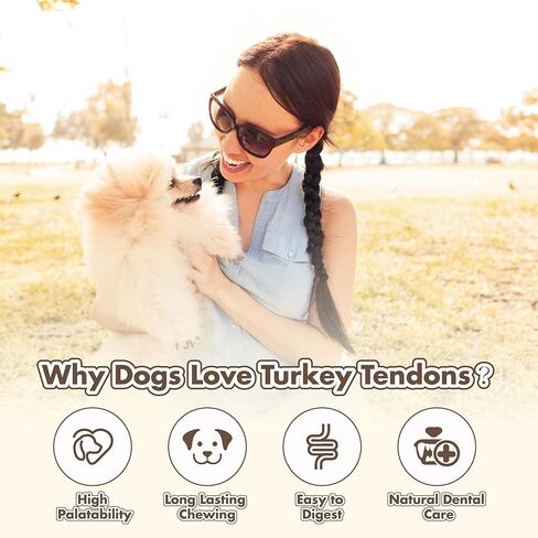 وتر الديك الرومي للكلاب-طبيعية 100 ٪ ، مقسم الولايات المتحدة ، عالي البروتين ، قليلة الدهون ، خالية من الحبوب ، مضغ ، البديل ، الجرو الساق ، الجرو Hypoallergenic ، المصاصة (حزمة 4) in Kuwait