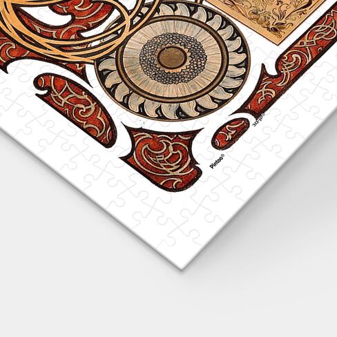 Plastic Jigsaw Puzzles for Adults 1200 Pieces - Alphonse Mucha - Zodiac Most Satisfying Table Games and Gifts No Puzzle Mat Required [H3638] in Kuwait
