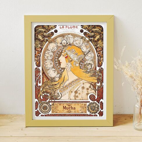 Plastic Jigsaw Puzzles for Adults 1200 Pieces - Alphonse Mucha - Zodiac Most Satisfying Table Games and Gifts No Puzzle Mat Required [H3638] in Kuwait