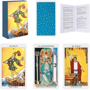 Cartas de tarot en español: بطاقات التارو الإسبانية ، أوريشيات Cartas Tarot Con Guia Para Princiantes - Cartas de Tarot