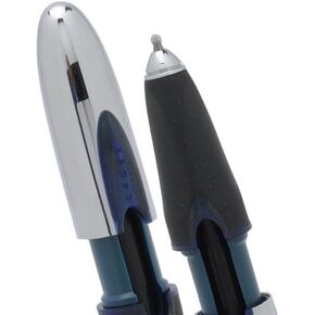 Cross(R) Ion Gel Ink Pen, Medium Point, 0.7 mm, Neptune Blue/Astral White