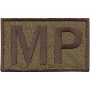 Military Brassard MP Laser Tactical Morale Army Assorized Touch Touch Patch (بالأبيض والأسود)