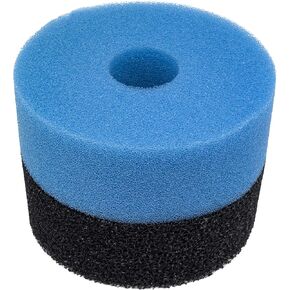 LTWHOME Black and Blue Filter Sponge Fit for Jebao CF-10, PF-10 and Bermuda 4000 Pressure Filter (Pack of 1 Set)