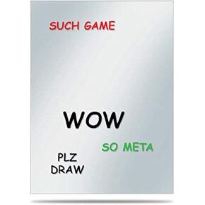 Ultra Pro Sleeves Covers 'Wow' Doge 50 C100 Card Game