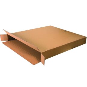 Boxes Fast BFHD40545FOL Side Loading Corrugated Cardboard Boxes, 40" x 5" x 45", for Shipping, Packing, Moving or Storage, Kraft (Pack of 10)