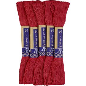 Sashiko thread 40m col.7 5x1 by Yokota