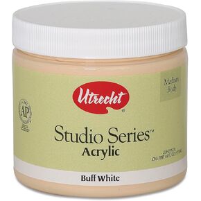 Utrecht Studio Series Acrylic Paint - Buff White ، Pint