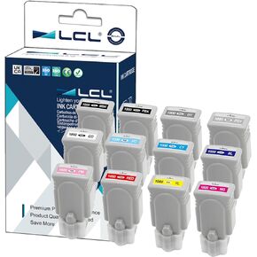 LCL Pro-1000 PFI-1000 استبدال خرطوشة الحبر لـ Canon 1000 PFI-1000 لـ Canon ImagePrograf Pro-1000 الطابعات (12 حزمة ، MBK PBK C M Y R GY B PGY PC CO)