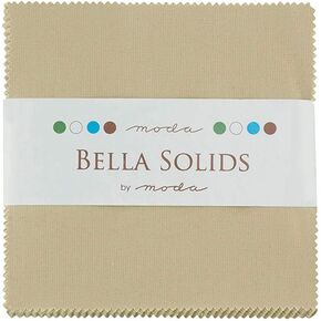 Bella Solids Tan Charm Pack 42 Squares 5 "Moda Fabrics 9900pp 13