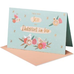 American Greetings Mothers Day Card from Son and Daughter-in-Law (Straight from Our Hearts)