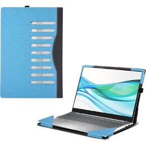 Laptop Cover for HP ProBook 460G11 16" Notebook HP probook 465 16 inch G11 All Inclusive Drop Case PU Leather Inside Pocket Cover (Pink)