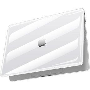 Seorsok Compatible with MacBook Air 13 Inch Case 2022 2021 2020 2019 2018 Release A1932 A2179 M1 A2337 Touch ID,[100% Ultra Clear] Protective Hard Shell Case with Keyboard Cover,Crystal Clear
