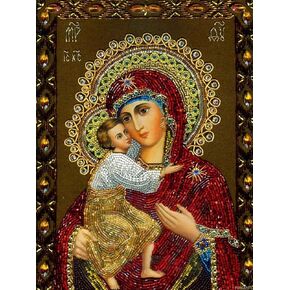 PUAGEMTI Diamon Painting Religious Icons Partial Diamond Embroidery Religion Needlework Painting Rhinestones Orthodox Icon 12x16 Inch