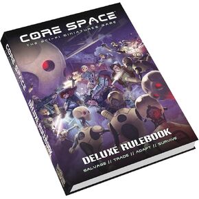 Core Space: The SciFi Miniatures Game Deluxe Rulebook - Battle Systems Cooperative/Solo SciFi Dungeon Crawler Board Game