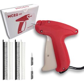 Stitch Gun for Clothes - Handheld Stitch Gun Quick Clothing Fixer - Tagging Gun - 1500 Black & 1500 White 5mm Fasteners - Micro Stitch Gun for Clothes - Includes 3 Needles