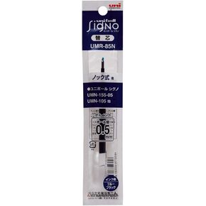 uni ballpoint pen swill for uni -ball signo rt1/ rt/ pure malt ، Blue Black ، 0.5 point - umr85n.64