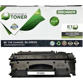 RT 80X MICR Toner High Yield Replacement for HP CF280X 80A CF280A | HP Pro 400 Laser Printer M401A M401D M401N M401DNE MFP M425DN Check Printing Cartridge