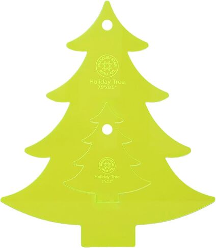 Acrylic Quilting & Craft Nesting Templates, Bell | for Use with 10" Precut Fabric Squares | Essential Patchwork Quilt Supplies for Cutting Patterns, Sewing, and DIY Blanket Making Projects in Saudi Arabia