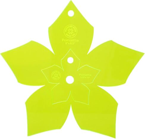Acrylic Quilting & Craft Nesting Templates, Bell | for Use with 10" Precut Fabric Squares | Essential Patchwork Quilt Supplies for Cutting Patterns, Sewing, and DIY Blanket Making Projects in Saudi Arabia