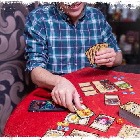 Hero: Tales of the Tomes 2E - By Tomekeeper Entertainment - لعبة بطاقة المعركة للمراهقين والبالغين - Deck Communal - No Collinging ، No Deck Building Game - 45 min+، 2-5 player in Saudi Arabia