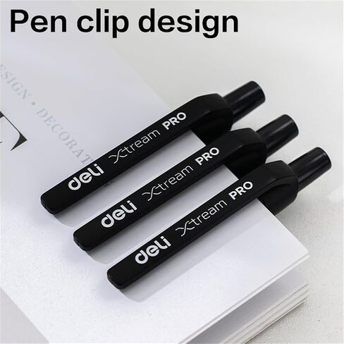 Retractable Gel Pens 24 Pack with Medium Points, Quick Dry Black Ink Pens for Journaling and Note Taking, Smooth Writing Pens for Office School & Home Supplies in Saudi Arabia