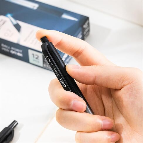 Retractable Gel Pens 24 Pack with Medium Points, Quick Dry Black Ink Pens for Journaling and Note Taking, Smooth Writing Pens for Office School & Home Supplies in Saudi Arabia