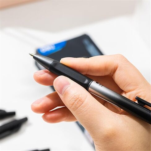 Retractable Gel Pens 24 Pack with Medium Points, Quick Dry Black Ink Pens for Journaling and Note Taking, Smooth Writing Pens for Office School & Home Supplies in Saudi Arabia