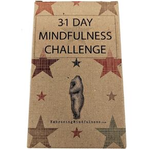 31 Day Mindfulness Challenge Cards - Take One a Day for a Month of Mindfulness
