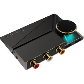 USB DAC Amp,Khadas Tone 2 Pro | Desktop Digital Analog Converter -Headphone Amplifier with USB-C/USB-C(I2S) Inputs/Outputs: 3.5mm Unbalanced / 4.4mm Balanced/RCA - MQA DECODER (Red)