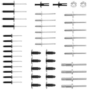 Golf Cart Ezgo Rivet Kit 44 Pcs Complete Body Metal Rivet Set for EZGO TXT Gas & Electric Vehicles 1994-up