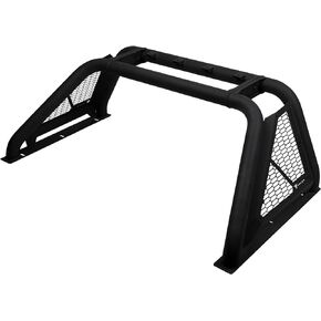 Armordillo USA 8707791 CR-B رف مطاردة فولاذي شبكي على شكل قرص العسل - أسود مزخرف يناسب شاحنة بيك اب كاملة الحجم، شاحنات بيك اب كاملة الحجم