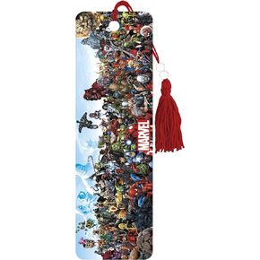 Antioch Marvel Comics - The Marvel Lineup Premier Bookmark, Multicolor, 2.25 x .022 x 7.25