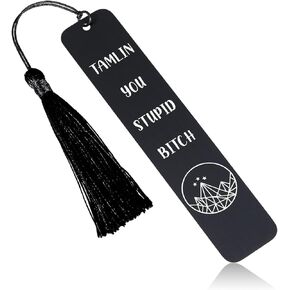 Funny Bookmark for Women Christmas Gifts Bookmark for Women Men You Stupid Bitch Book Lover Gifts for Bookish Reader Nerd Fans Friends Book Accessories Bookmark Reading Birthday Gifts for Daughter