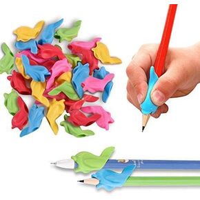 30 قطعة من أقلام الرصاص من Wolfride، مقابض أقلام الرصاص من السيليكون، مقابض أقلام الرصاص للكتابة، مقابض أقلام الرصاص للأطفال بخط اليد in Kuwait