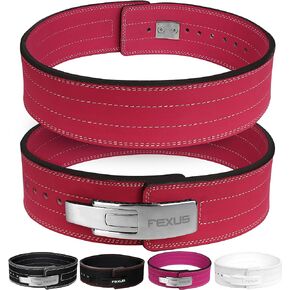 Weight Lifting Lever Belt for Men and Women – Upgraded Weightlifting Heavy Duty 10MM Belt with Unbreakable Strong Lever Buckle-Thick Back Support Gym Belt for Squats Bodybuilding Deadlifts