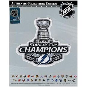 2020 NHL Stanley Cup Champions Tampa Bay Lightning Commemorative Patch