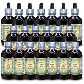 Tian Ma, Gastrodia (Gastrodia Elata) Tincture, Dried Tuber Powder Liquid Extract 2 oz in Kuwait