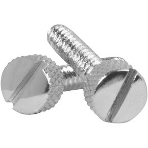 GG Grand General 67168 1-1/8 X 3/8 Inches Chrome Small Dash Screw for Freightliner, Flat On Top