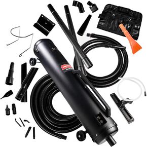 MetroVac Super Vac N Blaster Vacuum: Super Vac N Blaster 8.0 Peak HP, Model SVNB: Full Size Vac N Blaster 8.0 Peak HP Vacuum Clean